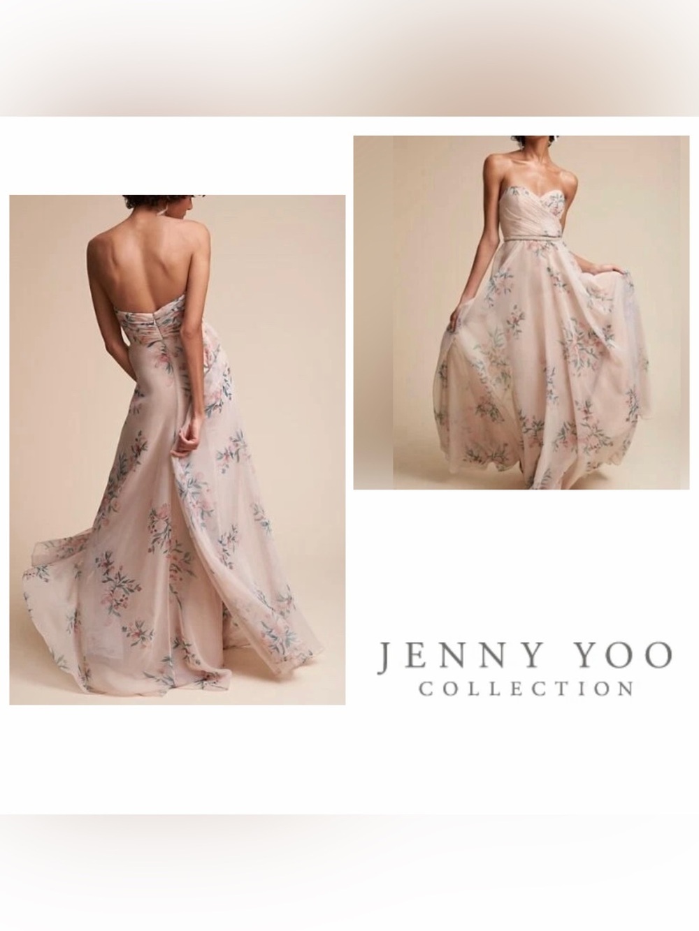 JENNY YOO maxi floral dress